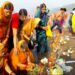 कार्तिक पूर्णिमा के अवसर पर दामोदर नदी में श्रद्धालुओं ने लगाई आस्था की डुबकी