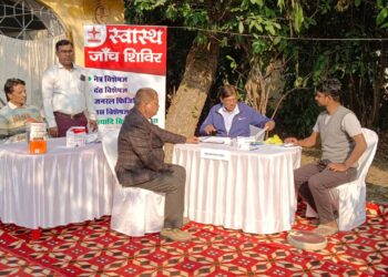 वेलनेस के नि:शुल्क स्वास्थ्य जांच शिविर में 57 मरीज़ हुए लाभान्वित