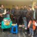 पुण्यतिथि पर लालमणि के वृद्धजनों को कराया भोजन, राशन भी दिया
