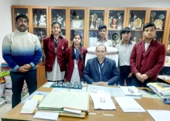67वीं राष्ट्रीय स्कूल प्रतियोगिता,एसजीएफआई में भाग लेंगे राजकमल स.वि.मंदिर के 7 खिलाड़ी