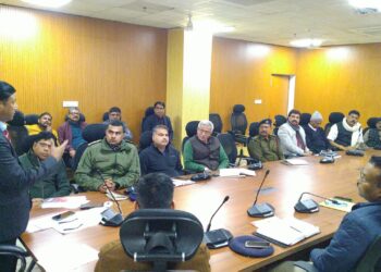 राहुल गांधी की न्याय यात्रा को लेकर सुरक्षा व अन्य मुद्दों पर की समीक्षा बैठक