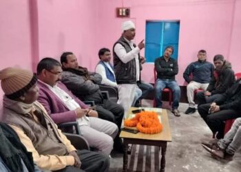 मासस का झरिया विधानसभा कमेटी के सदस्यों के साथ बैठक