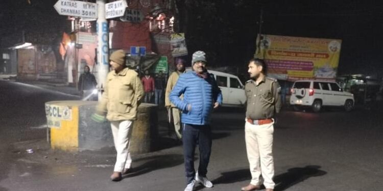 जिला खनन टास्क फोर्स ने चलाया औचक जांच अभियान