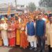 पंचवटी शिवशक्ति सीताराम हनुमान मंदिर में प्राण-प्रतिष्ठा को लेकर निकाली गई भव्य कलश यात्रा