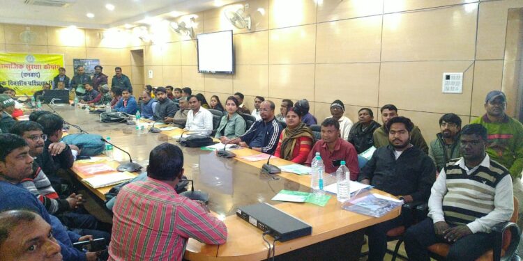 जिला निर्वाचन पदाधिकारी के निर्देश पर कोषांगों का गठन