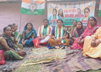 लोक सभा चुनाव की तैयारी को लेकर महिला कांग्रेस की बैठक