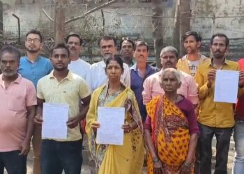 पथ विक्रेता समिति को एसएसएलएनटी कॉलेज के समीप दुकान नही लगाए देने पर आंदोलन का दिया चेतवानी