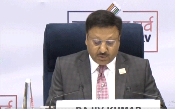 आम चुनाव की तारीख का हुआ घोषणा 19 अप्रैल से 1 जून तक सात चरणों में वोटिंग, 4 जून को नतीजे