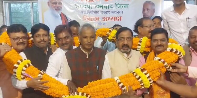 भाजपा ओबीसी महासभा ने नवनियुक्त जिला अध्यक्ष का किया स्वागत