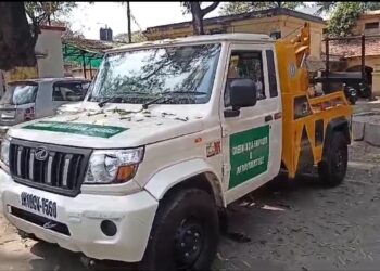 यातायात पुलिस को नगर निगम से मिला टोचन मशीन, शहर में सड़क जाम से मिलेगा निजात  