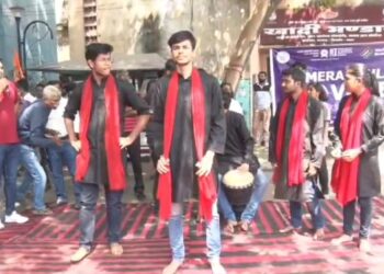 आगामी चुनाव में मतदान प्रतिशत बढ़ाने के लिए नुक्कड़ नाटक