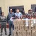 उत्पाद विभाग की बड़ी कार्रवाई चार लाख रुपए से अधिक के प्रतिबंध शराब को किया गया जप्त