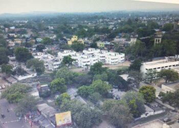 पुलिस ने झरिया और जोरापोखर में ड्रोन कैमरा से रामनवमी जुलूस मार्ग, और भवनों का किया निरीक्षण 