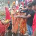 उगते हुए सूर्य को अर्घ्य के साथ महापर्व चैती छठ का हुआ समापन