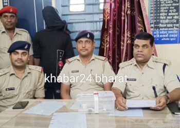 घनुवाडीह में हथियार के साथ युवक गिरफ्तार, किसी बड़ी घटना को अंजाम देने की थी योजना
