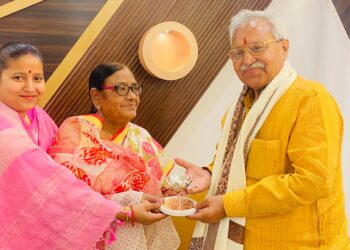 भाजपा के राष्ट्रीय उपाध्यक्ष सह झारखंड प्रभारी पंहुचे धनबाद, रागिनी सिंह और राज सिन्हा से काफी देर तक हुई मंत्रणा