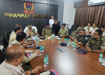 चुनाव में सुरक्षा व्यवस्था को लेकर पुलिस मुख्यालय में उच्च स्तरीय समीक्षा बैठक सम्पन्न