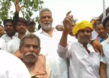 बिहार से पप्पू यादव पंहुचे धनबाद, कांग्रेस प्रत्याशी के पक्ष में किया जनसंपर्क