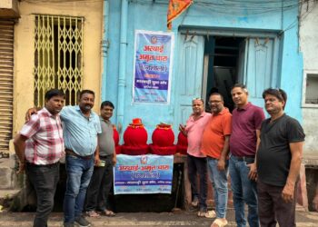 मायुमं झरिया शाखा के सौजन्य से दाल पट्टी झरिया में अमृत धारा, पनशाला का हुआ उद्घाटन