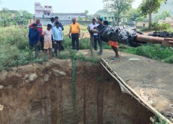 बलियापुर बीडीओ ने क्षेत्र में चल रहे कई योजनाओं का किया निरीक्षण