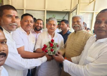 झारखंड जदयू के नेताओं ने ललन सिंह को कैबिनेट मंत्री बनने पर दी बधाई