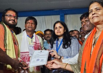 धनबाद लोकसभा सीट से भाजपा प्रत्याशी ढुल्लू महतो ने भारी बहुमत से किया जीत दर्ज 