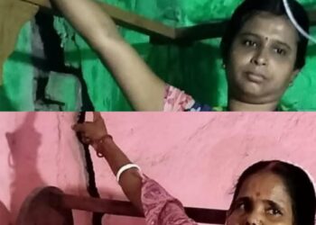 झरिया में लोदना एरिया के बरारी माइंस में हैवी ब्लास्टिंग से कई घरों में पड़ी दरार, लोगों में आक्रोश