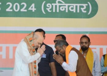 रांची में अमित शाह ने किया चुनाव का शंखनाद, कहा जेएमएम सरकार सबसे भ्रष्ट सरकार