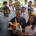 ग्रामीण विकास मंत्री इरफान अंसारी पंहुचे धनबाद, कांग्रेसियो ने किया स्वागत, कहा विभाग में आधी डरे हुए है