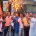 उत्पाद सिपाही भर्ती में अभ्यर्थियों की मौत के विरोध में भाजयुमो का मशाल जुलूस