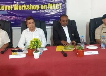 सड़क दुर्घटना को लेकर जिला स्तरीय मल्टी स्टेक कार्यशाला का आयोजन