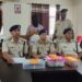 नया बाजार में बबला को गोली मारने वाला गिरफ्तार, हथियार बरामद, प्रेस वार्ता में डीएसपी ने दी जानकारी