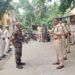 दुर्गा पूजा में किसी भी घटना से निपटने के लिए पुलिस का मॉक ड्रिल