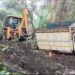 तस्करी के लिए रोपवे का लोहा लोड करते JCB, एक पिकअप वैन को CISF ने किया जब्त