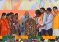 प्रधानमंत्री का चंदनकियारी में चुनावी सभा, कहा झारखंड में भाजपा की चल रही है आंधी