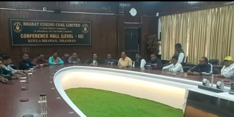 इनमोसा प्रतिनिधिमंडल ने निदेशक तकनीकी से 17 सूत्री मांगो पर किया मीटिंग
