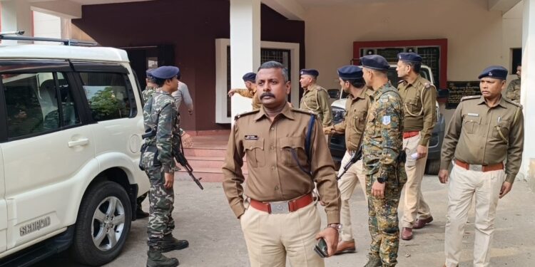 SSP ने जिले में कई थानों का किया निरीक्षण,नहीं मिले कई अधिकारी, किया गया शोकोज