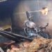 घर में अलाव जलाकर चल गए सोने,लगी गई आग, बैल, बाइक घर के सामान जलकर राख