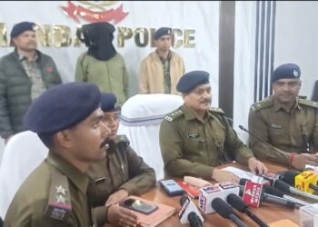 मधुबन हिंसक झड़प मामले में पुलिस ने दूसरे गुट के शेख मोइन को हथियार के साथ किया गिरफ्तार