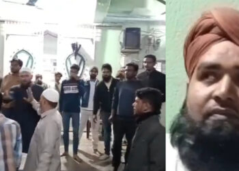 वासेपुर फैजाने मदीना मस्जिद में ईमाम पर युवक ने किया चाकू से हमला