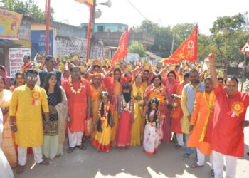 धनबाद पथरा कुल्ही में मां वामतारा मंदिर का हुआ प्राण प्रतिष्ठा