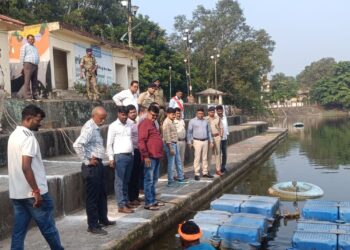 DC, SSP ने विभिन्न छठ घाटों का किया निरीक्षण, सफाई व्यवस्था, सुरक्षा पर रहेगा विशेष ध्यान