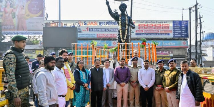 भगवान बिरसा मुंडा के आशीर्वाद से अगले 25 साल में झारखंड करेगा देश दुनिया में नाम रोशन – उपायुक्त