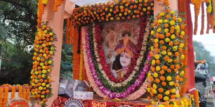 श्याम जन्मोत्सव पर धनबाद से झरिया धाम तक निकला 155वां ध्वजा यात्रा, दिखा भक्तिमय माहौल