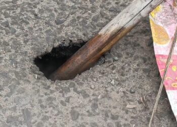 झरिया-सिंदरी मेन रोड पर फिर एक बार गौफ, गैस रिसाव से लोगों में दहशत