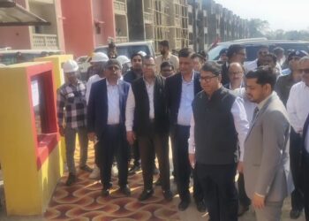 कोयला सचिव विक्रम देव दत्त का धनबाद दौरा,बेलगड़िया टाउनशिप का किया निरीक्षण, दिए कई दिशा निर्देश