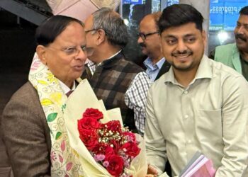 DC – SSP ने प्रधानमंत्री के प्रधान सचिव का स्वागत, IIT – ISN के कार्यक्रम में लेंगे भाग