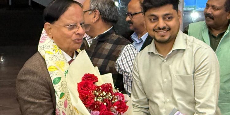 DC – SSP ने प्रधानमंत्री के प्रधान सचिव का स्वागत, IIT – ISN के कार्यक्रम में लेंगे भाग